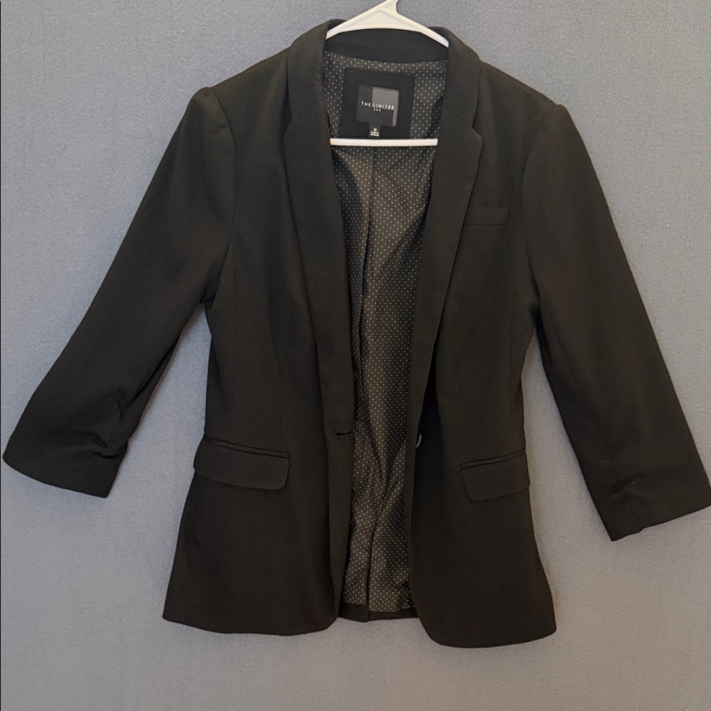 The Limited Classic Black Blazer